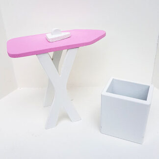 Ironing Board with Iron